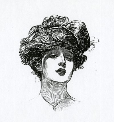 Una ragazza Gibson, c.1902 da Charles Dana Gibson